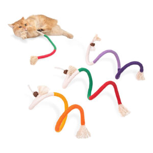 Sisal Rope Cat Toys 3 Pack Chew Resistant Catnip Toys