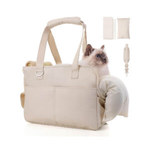 Pet dog carrier, soft side folding pet carrier