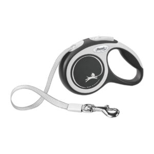 Comfortable retractable dog leash (tape)