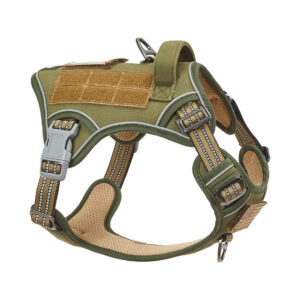 No-pull tactical dog harness